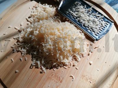 Penne su bekonu ir sūriu Žingsnis 3