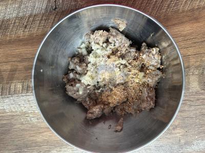 Mėsos ežiukai grietinės-tomato padaže Žingsnis 3