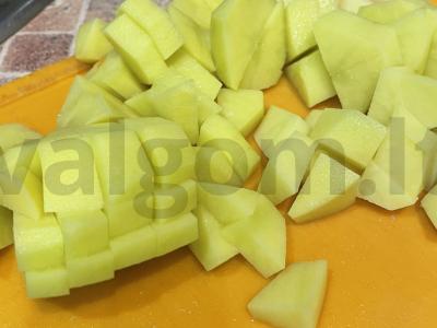 Žirnių sriuba su rūkytomis šonkauliais Žingsnis 4