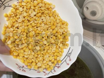 Žirnių sriuba su rūkytomis šonkauliais Žingsnis 8