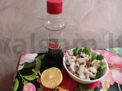 Brokoliai ir kalmarai su krapais Žingsnis 5