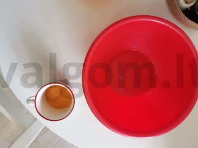 Labai šokoladinis keksiukas per 60 minučių Žingsnis 1