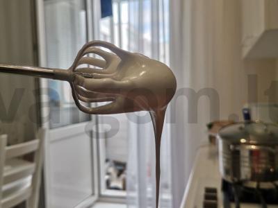 Labai šokoladinis keksiukas per 60 minučių Žingsnis 3