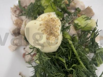 Užkandis iš lavašo „Žalioji“ Žingsnis 4