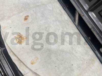 Užkandis iš lavašo „Žalioji“ Žingsnis 6