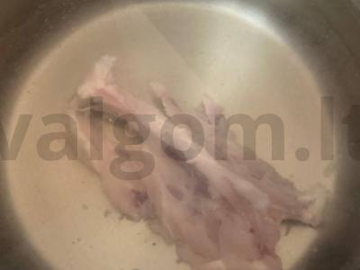 Skani sriuba su kiaušiniais Žingsnis 1