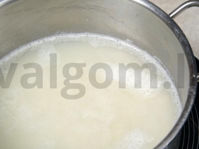 Uzbekų sriuba „Mastava“ Žingsnis 1