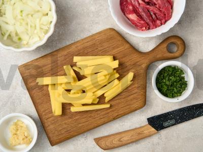 Uzbekų sriuba „Mastava“ Žingsnis 2