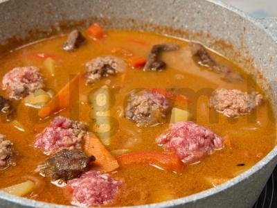 Uzbekų sriuba „Mastava“ Žingsnis 7