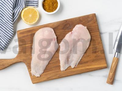 Vištienos krūtinėlė su moliūgu Žingsnis 1