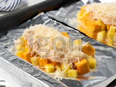 Vištienos krūtinėlė su moliūgu Žingsnis 6