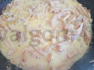 Spagečiai su bekonu ir parmezanu Žingsnis 3