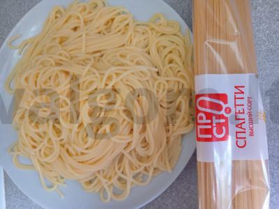 Spagečiai su bekonu ir parmezanu Žingsnis 4