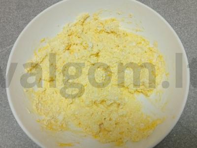 Varškės bandelės „Sūrio“ Žingsnis 5