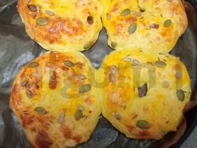 Varškės bandelės „Sūrio“ Žingsnis 9