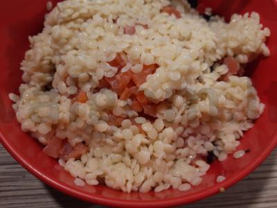 Salotas „Itališkas“ su upėtakiu ir alyvuogėmis Žingsnis 5