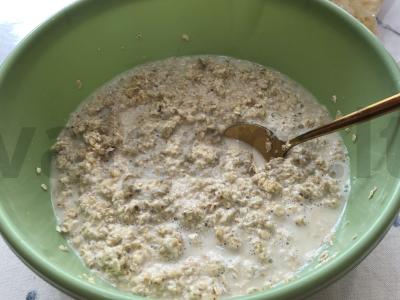 Avižinių blynų su sūriu Žingsnis 3