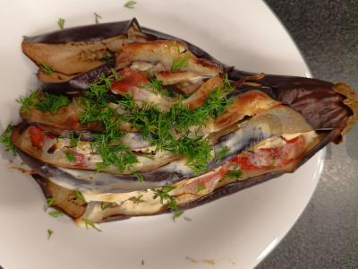 „Paukščių uodegos“ iš baklažanų pagrindine nuotrauka