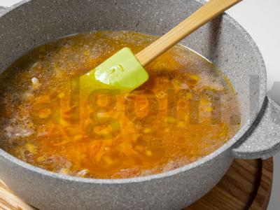 Vištienos širdelių sriuba Žingsnis 8