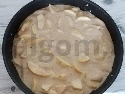 Šarlotė su maloniu rūgštumu Žingsnis 7