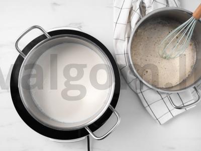 Vanilinis kremas Žingsnis 2