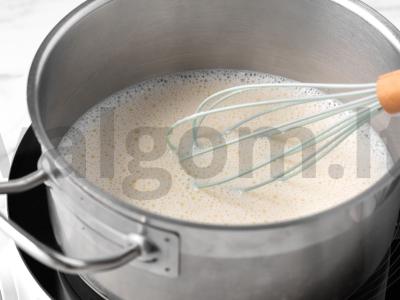 Vanilinis kremas Žingsnis 3