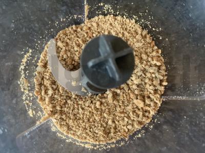 Sausainiai iš krekerių ir moliūgų tyrės Žingsnis 2