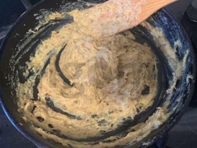 Sausainiai iš krekerių ir moliūgų tyrės Žingsnis 5