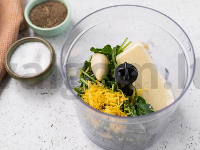 Tostai ir brusketės su ridikėliais ir arbūzų ridiku Žingsnis 2