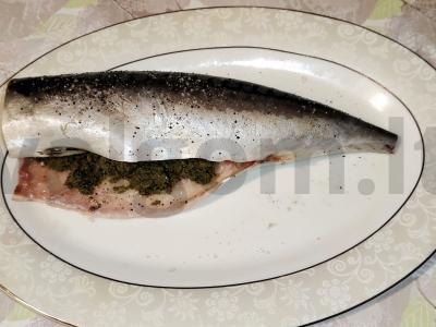 Aštrioji skumbrė, kepta orkaitėje Žingsnis 3