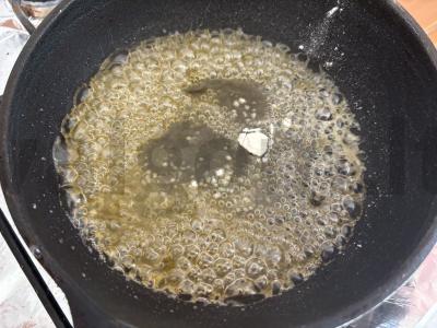 Vaflija su karameliniu vaisių įdaru Žingsnis 3