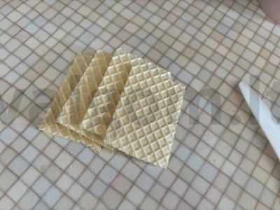 Vaflija su karameliniu vaisių įdaru Žingsnis 5