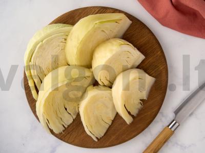 Kopūstų šnicelis Žingsnis 2