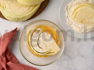 Kopūstų šnicelis Žingsnis 5