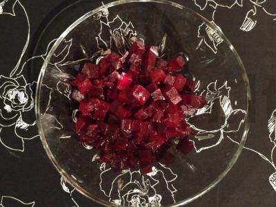 Vinegretas su jūros kopūstais Žingsnis 1