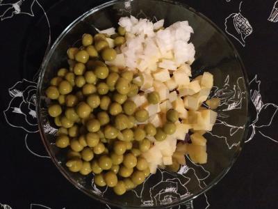 Vinegretas su jūros kopūstais Žingsnis 2