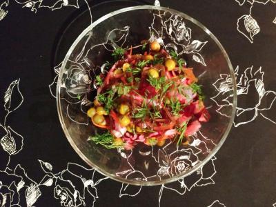 Vinegretas su jūros kopūstais pagrindine nuotrauka