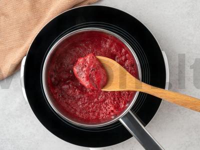 Šaldytų vyšnių džemas Žingsnis 3