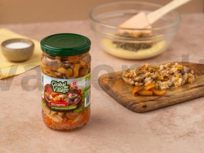 Grybų grietinėlės padažas Žingsnis 4