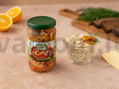 Grybų grietinėlės padažas pagrindine nuotrauka