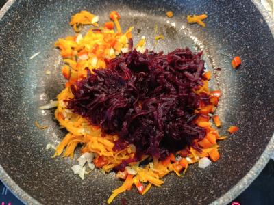 Šaltibarščiai su jauna kopūstais ir kiauliena Žingsnis 5