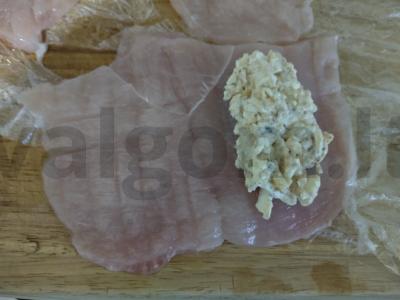 Mėsa su Briuselio kopūstais Žingsnis 2