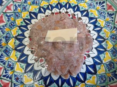 Jautienos kotletai su sūriu ir bulguro garnyru Žingsnis 5