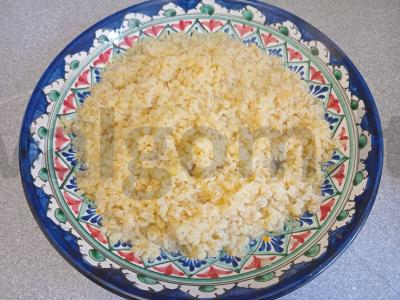 Jautienos kotletai su sūriu ir bulguro garnyru Žingsnis 10