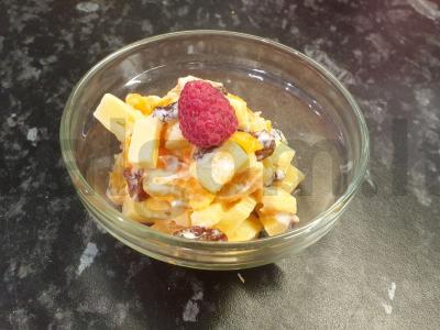 Citrusų salotas „Pelėdų namelis“ pagrindine nuotrauka