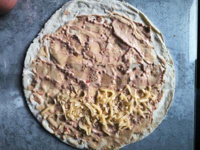 Grilio lavašo pusryčiai Žingsnis 2