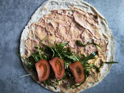 Grilio lavašo pusryčiai Žingsnis 4