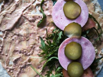 Grilio lavašo pusryčiai Žingsnis 6