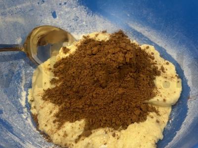 Pyragas-mannikas su grietine „Zebra“ Žingsnis 8