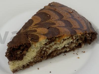 Pyragas-mannikas su grietine „Zebra“ pagrindine nuotrauka